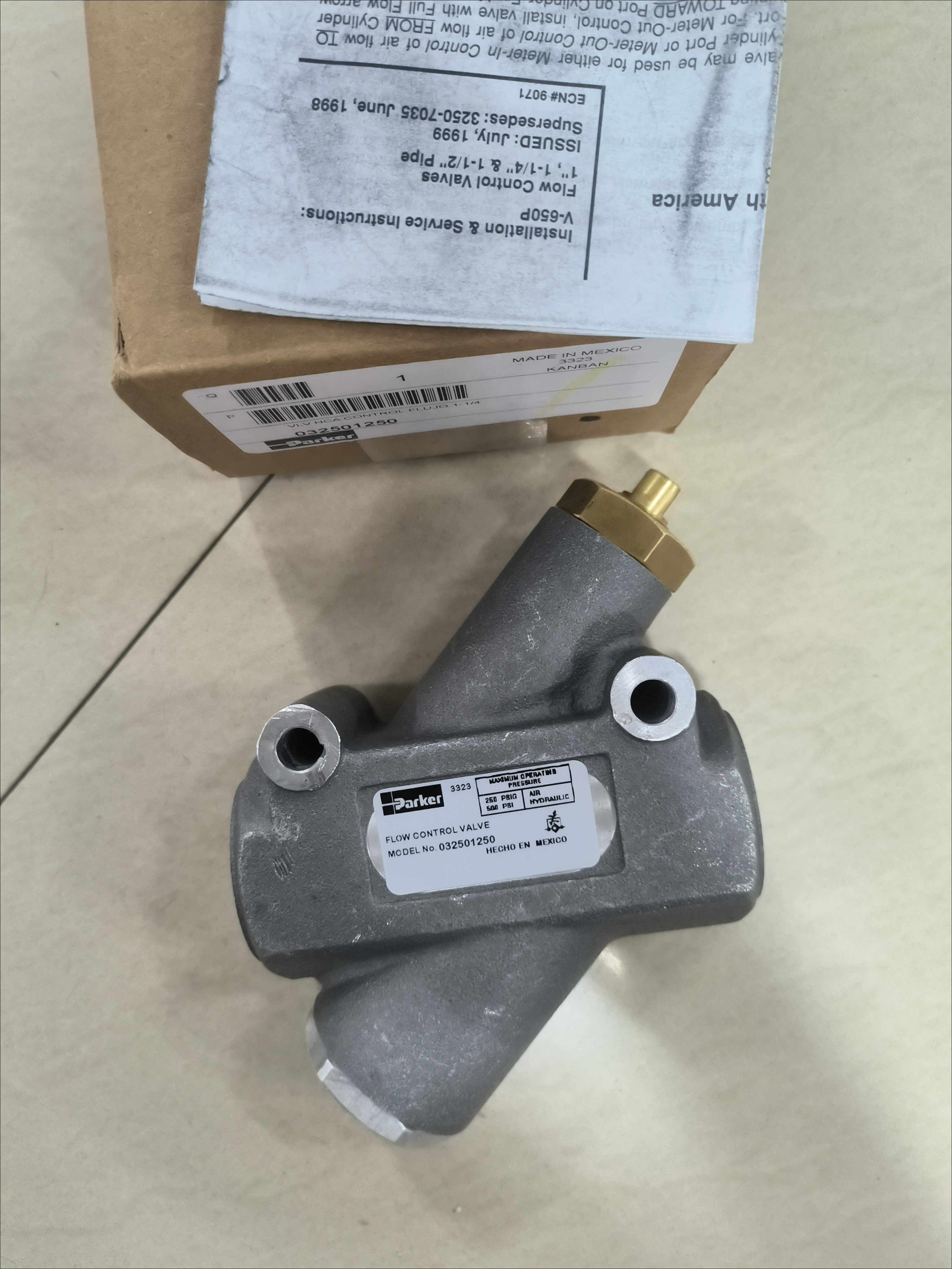 032501250    parker  氣動